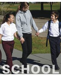 Long Sleeve School Shirt, Boys & Girls